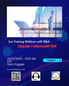 Claude + Microsoft 365 – 4/21/2026
