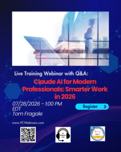 Claude AI for Modern Professionals: Smarter Work in 2026 – 7/28/2026