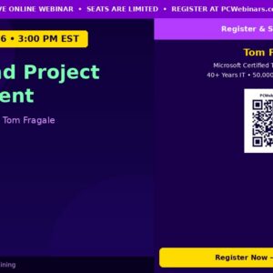 Copilot and Project Management - PCWebinars.com