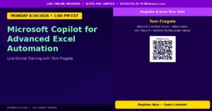 Microsoft Copilot for Advanced Excel Automation – 8/24/2026