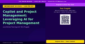 Copilot and Project Management: Leveraging AI for Project Management Excellence – 9/2/2026
