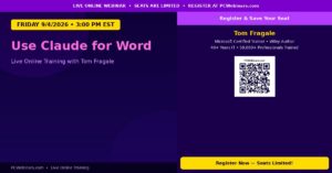 Use Claude for Word – 9/4/2026