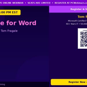 Use Claude for Word - PCWebinars.com
