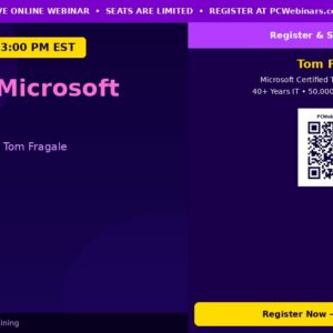 Claude + Microsoft 365 - PCWebinars.com