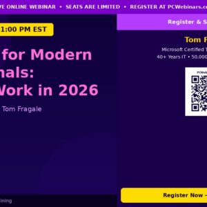 Claude AI for Modern Professionals: Smarter Work in 2026 - PCWebinars.com