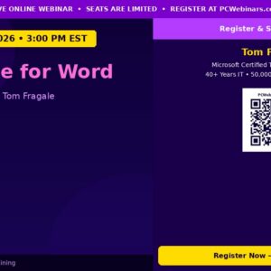 Use Claude for Word - PCWebinars.com