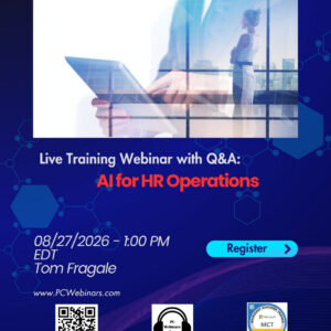 AI for HR Operations webinar