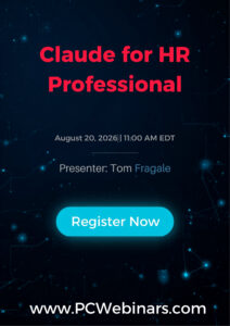 Claude for HR Professional – 8/20/2026