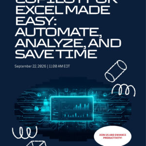 Copilot for Excel Made Easy - PCWebinars.com