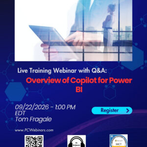 Overview of Copilot for Power BI webinar