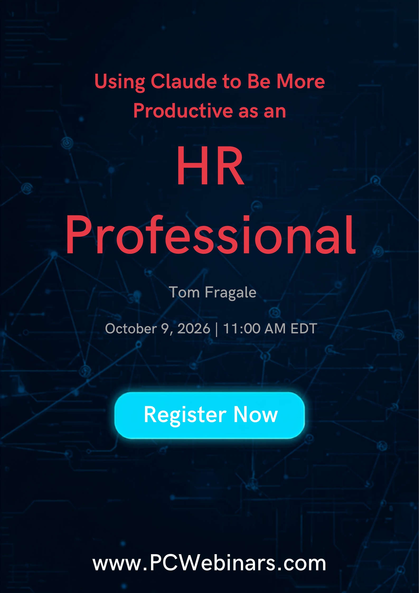 Using Claude to Be More Productive as an HR Professional - PCWebinars.com