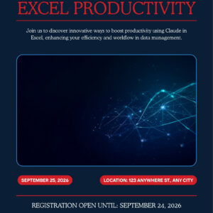 Using Claude to be more Productive in Excel - PCWebinars.com