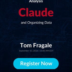 How to Use Claude for Analysis and Organizing Data webinar with Tom Fragale