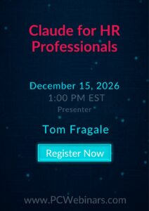 Claude for HR Professionals – 12/15/2026