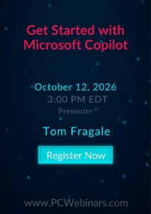 Get Started with Microsoft Copilot – 10/12/2026