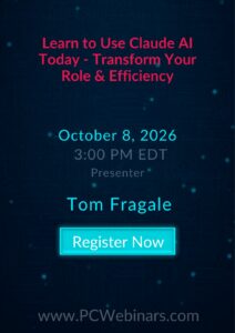 Learn to Use Claude AI Today – Transform Your Role & Efficiency – 10/8/2026