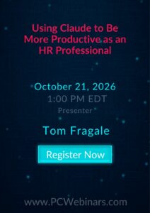 Using Claude to Be More Productive as an HR Professional – 10/21/2026